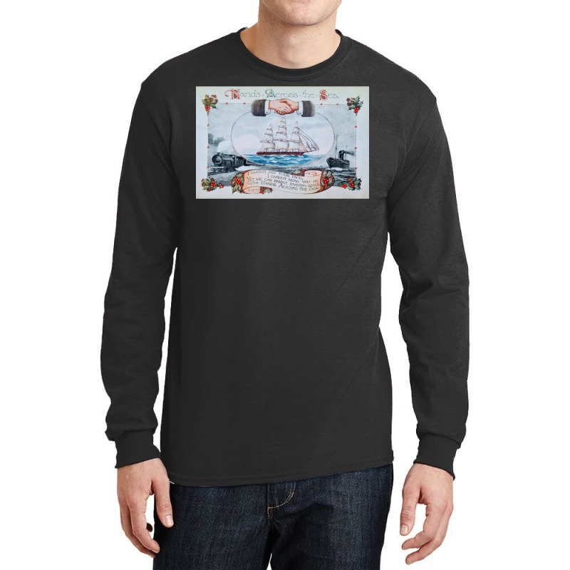 Hands Across The Sea Long Sleeve Shirts | Artistshot