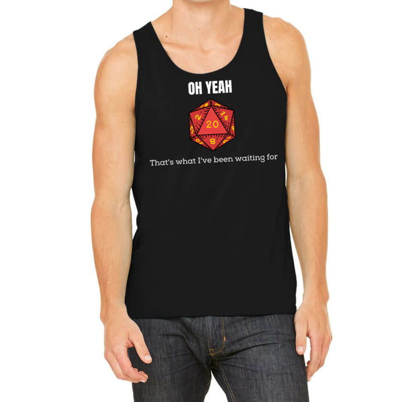 Natural 20 D&d Design Tank Top | Artistshot