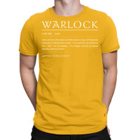 Warlock Definition T-shirt | Artistshot