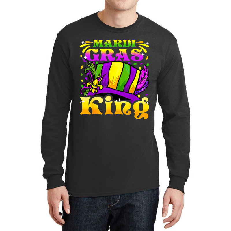 Mardi Gras Party Mardi Gras King Parade Long Sleeve Shirts by MELISSABISHOP | Artistshot