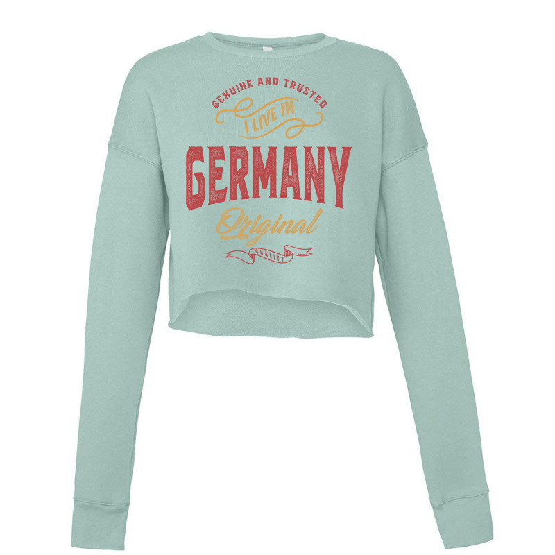 Germany Cropped Sweater by Ale Ceconello | Artistshot