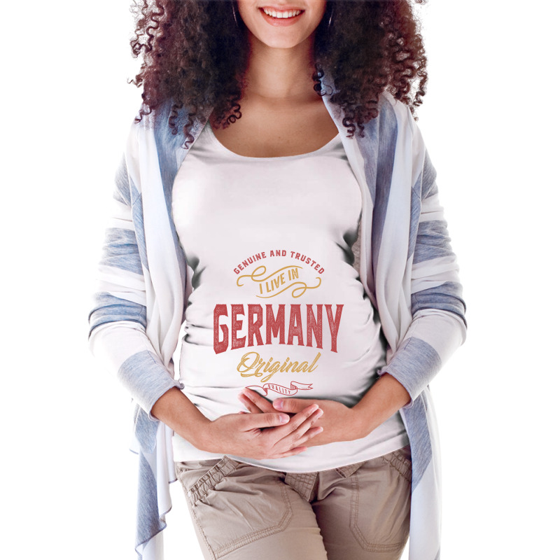 Germany Maternity Scoop Neck T-shirt by Ale Ceconello | Artistshot