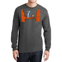 A Freelancer & His Lying Cat Long Sleeve Shirts | Artistshot