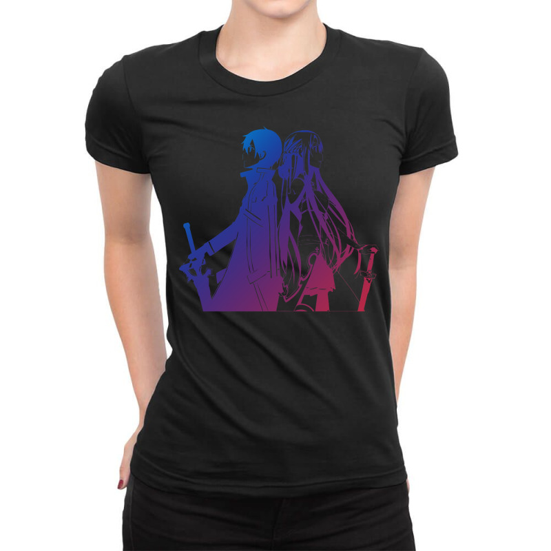 Asuna Kirit Inspired Anime Shirt Ladies Fitted T-Shirt by minayintwalij | Artistshot