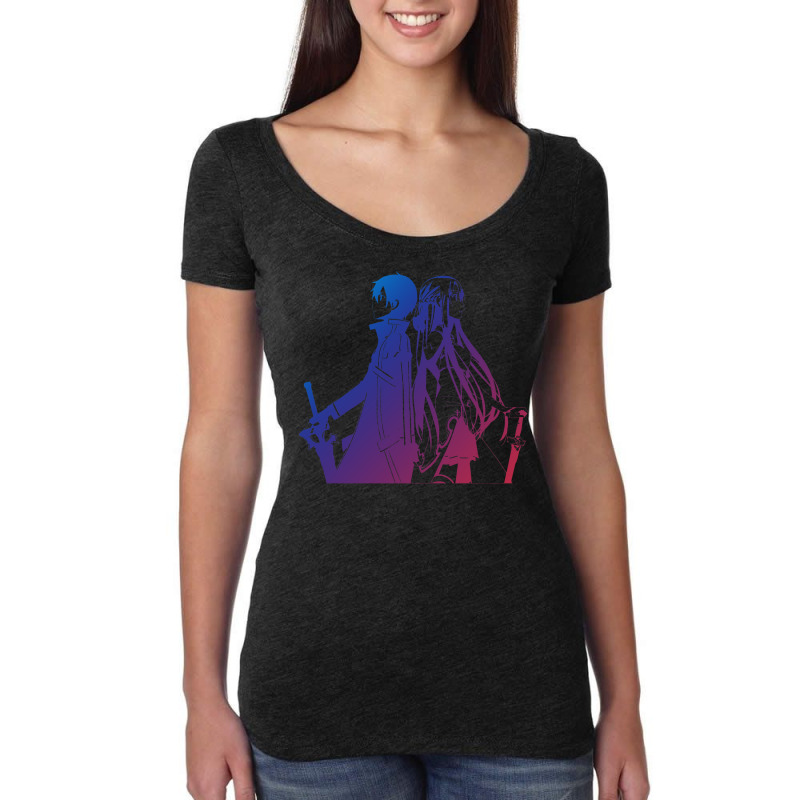 Asuna Kirit Inspired Anime Shirt Women's Triblend Scoop T-shirt by minayintwalij | Artistshot