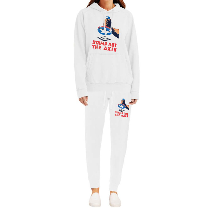 Ww2 War Time Poster Hoodie & Jogger Set | Artistshot