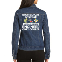 Womens Biomedical Engineering Biomed Engineer Bioe Ladies Denim Jacket | Artistshot