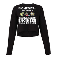 Womens Biomedical Engineering Biomed Engineer Bioe Cropped Sweater | Artistshot