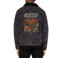 Dungeons & Dragons 1974 Unisex Sherpa-lined Denim Jacket | Artistshot