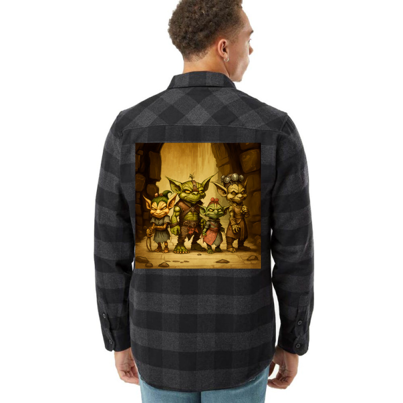 Goblins Family   Fantasy Families Flannel Shirt | Artistshot