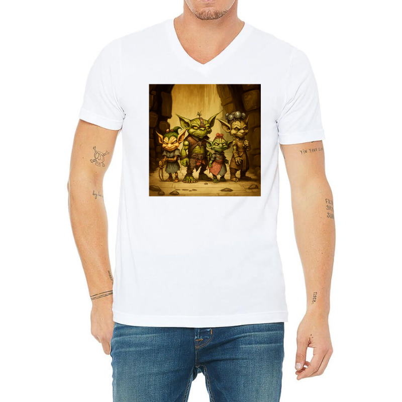 Goblins Family   Fantasy Families V-neck Tee | Artistshot