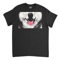 Husky T  Shirtfunny Siberian Husky Lover Face Mask Cute Husky Dog Mout Classic T-shirt | Artistshot