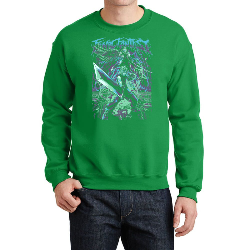 Final Fantasy Fan Art Crewneck Sweatshirt by auwadehmant | Artistshot