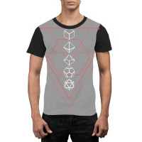 Minimalist Polyhedral Dice Set Of The Master Graphic T-shirt | Artistshot