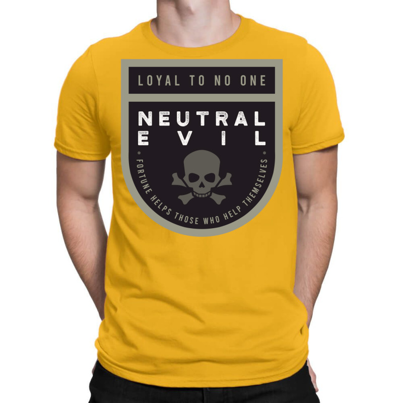 Neutral Evil T-shirt | Artistshot