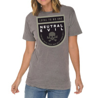 Neutral Evil Vintage T-shirt | Artistshot