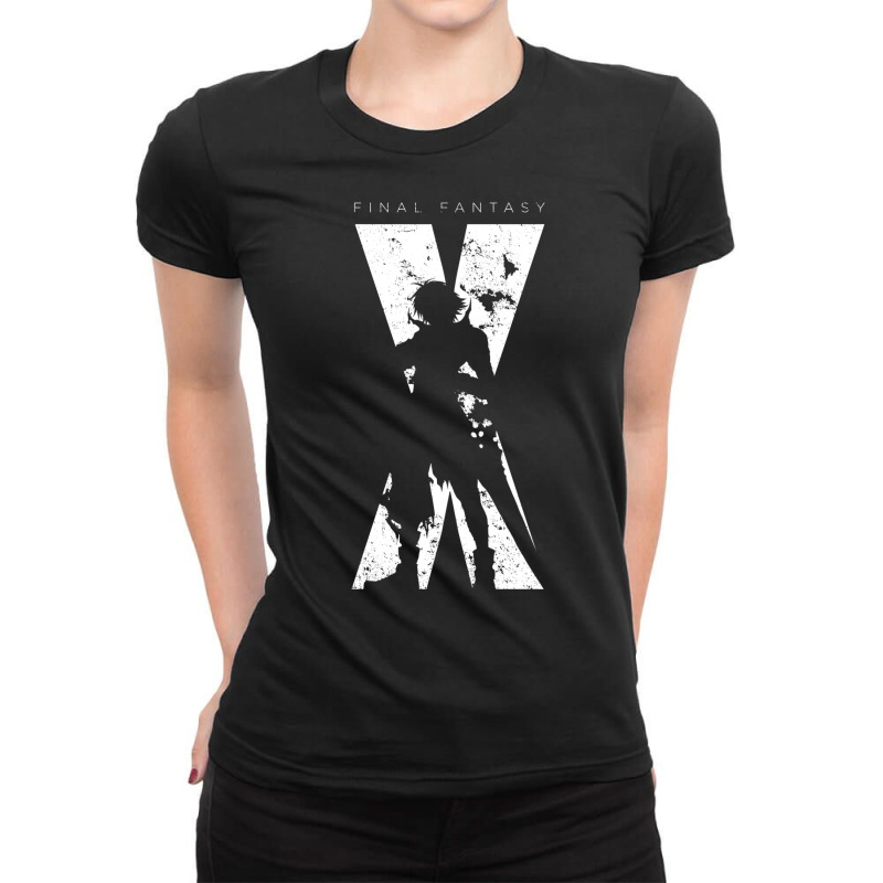 Final Fantasy X   Minimal Ladies Fitted T-Shirt by auwadehmant | Artistshot