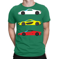 Modern European Dream Cars The Trinity T-shirt | Artistshot