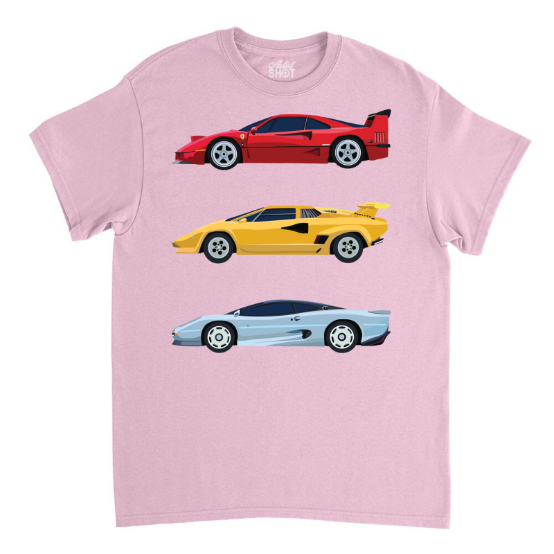 Modern European Dream Cars; Early 90s Heroes Classic T-shirt | Artistshot