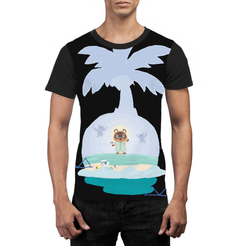 Deserted Island Cult Leaderanimal Crossing New Hor Graphic T-shirt by hroubyrant1 | Artistshot