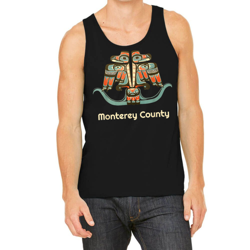 Monterey County California Thunderbird Nw Native American T Shirt Tank Top | Artistshot