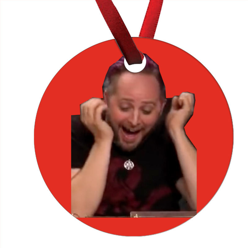 Taliesin Jaffe   Crititcal Role Meme Face Caduceus Ornament | Artistshot