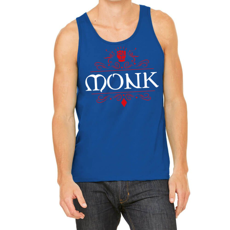 Monk Game Night Uniform Tabletop Rpg Character Cla Tank Top | Artistshot