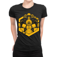 Kabuto Type Robot Ladies Fitted T-shirt | Artistshot