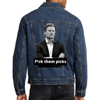 Les Snead Fuck Them Picks Shirt Men Denim Jacket | Artistshot