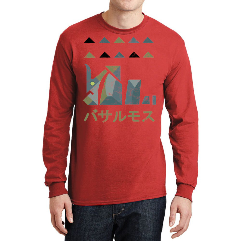 Monster Hunter Basarios Kanji Long Sleeve Shirts | Artistshot