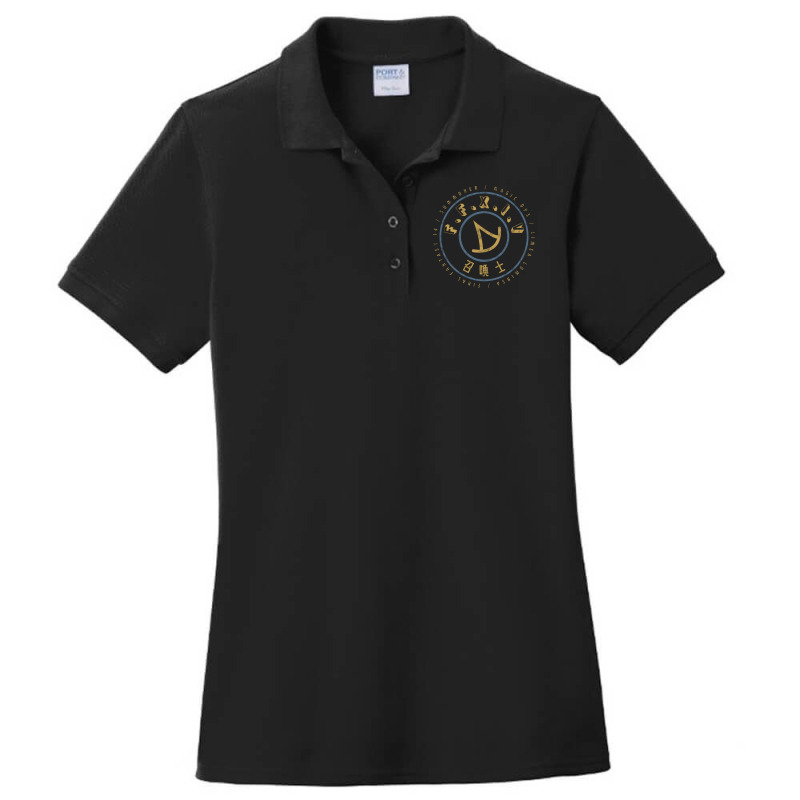 Final Fantasy Xiv Summoner Ladies Polo Shirt by auwadehmant | Artistshot