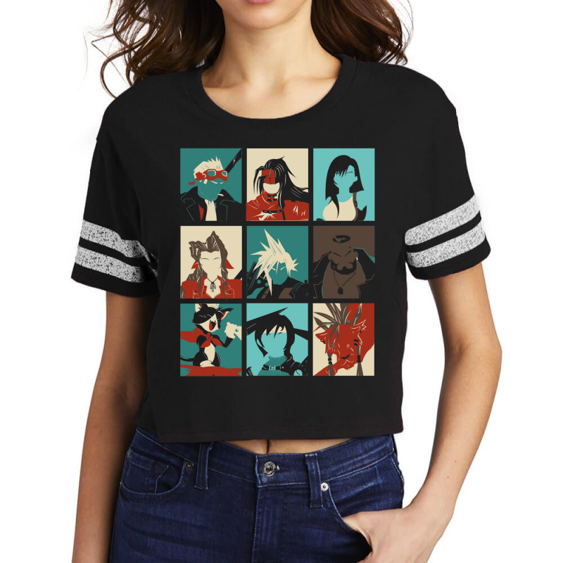 Final Pop Scorecard Crop Tee by auwadehmant | Artistshot