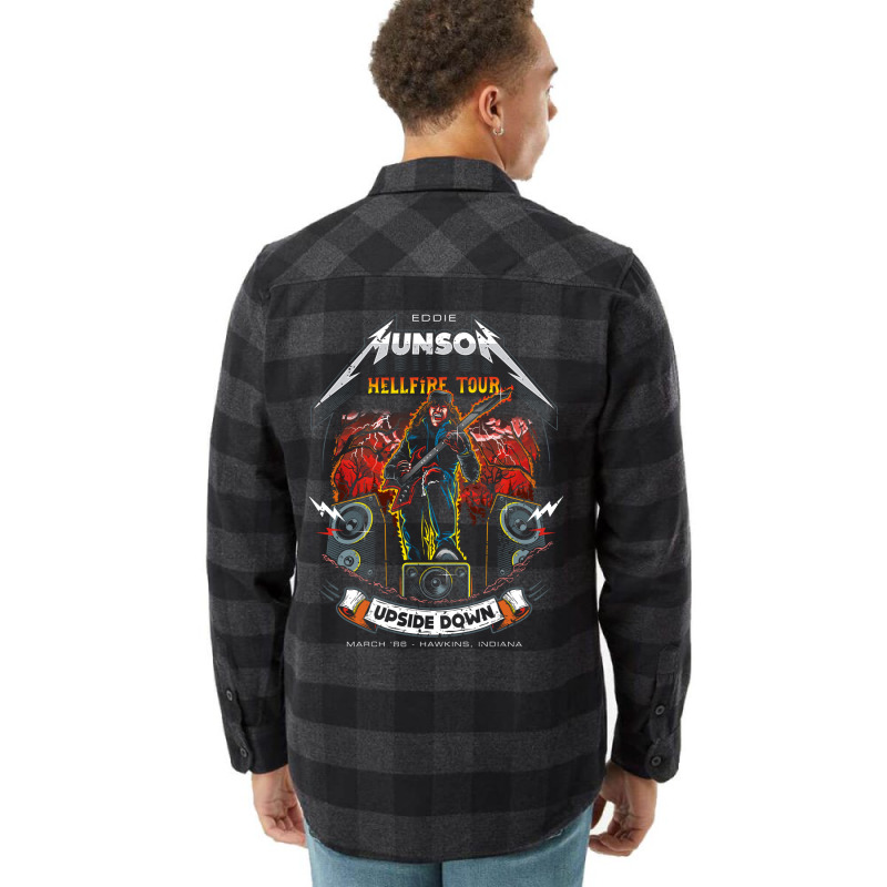 Most Metal Tour Distress Flannel Shirt | Artistshot