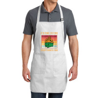 Womens Funny Dumpster Fire Itâ€™s Fine Iâ€ Full-length Apron | Artistshot