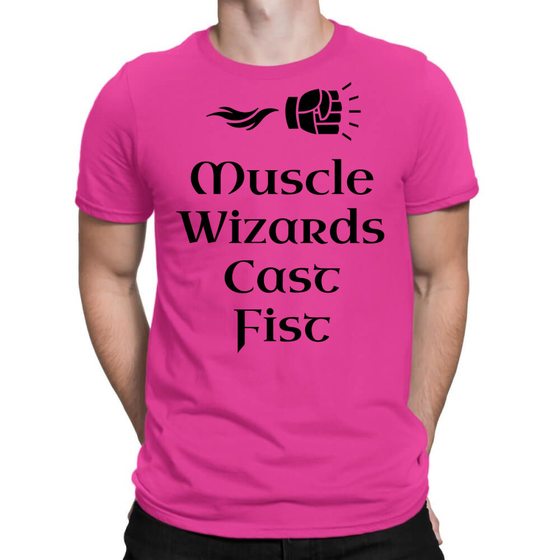 Muscle Wizard Cast Fist T-shirt | Artistshot