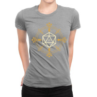 Magical Esoteric D20 Dice Ladies Fitted T-shirt | Artistshot