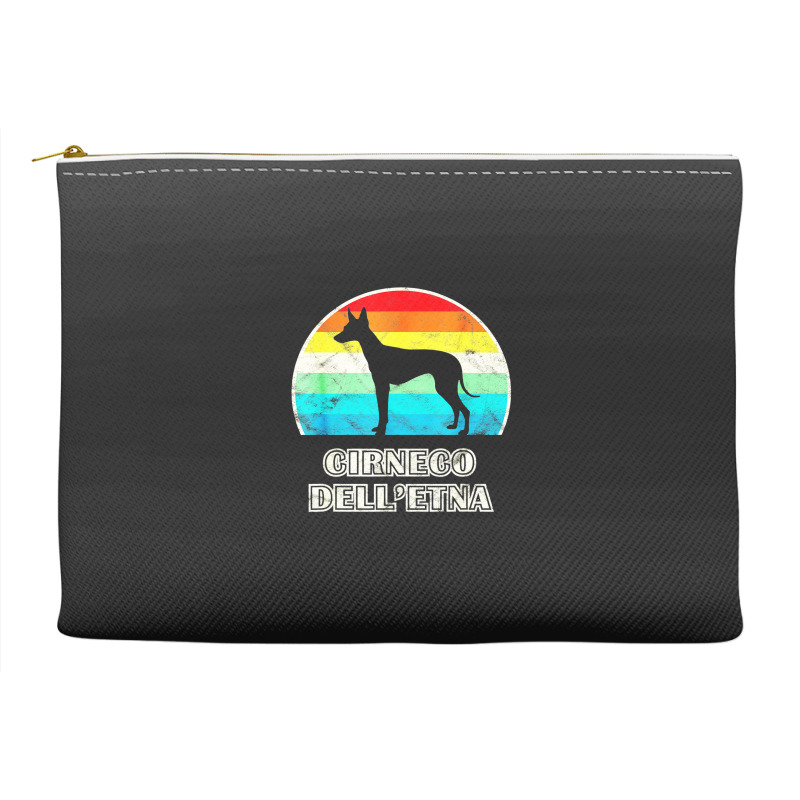 Cirneco Dell Etna Vintage Accessory Pouches | Artistshot