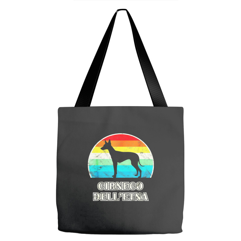 Cirneco Dell Etna Vintage Tote Bags | Artistshot