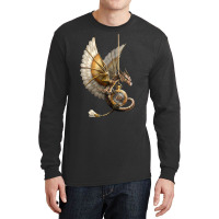 Steampunk Dragon On Watch Gift Vintage Long Sleeve Shirts | Artistshot