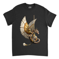 Steampunk Dragon On Watch Gift Vintage Classic T-shirt | Artistshot