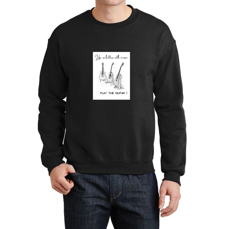 Guitar World Crewneck Sweatshirt | Artistshot