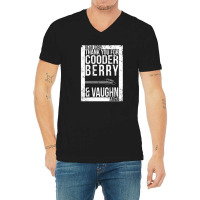 Guitaris Gifts Thanks Cooder Berry Vaughn Guitar G V-neck Tee | Artistshot