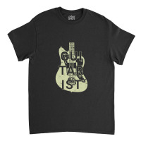 Guitarist Electric Guitar Body Cream Color Classic T-shirt | Artistshot