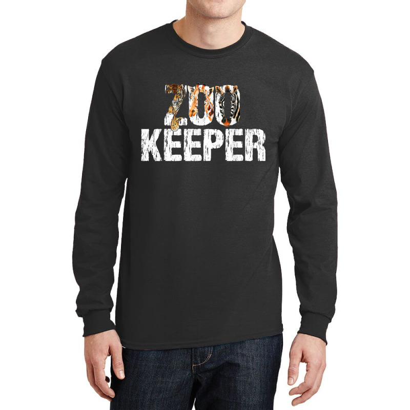 Zoo Keeper Costume Safari Wildlife Zookeeper Costu Long Sleeve Shirts | Artistshot