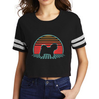 Havanese Retro Vintage Dog Lover 80s Style Gift T Scorecard Crop Tee | Artistshot