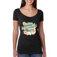 Hawaii Waimea Bay Oahu North Shore Hawaiian T Shir Women's Triblend Scoop T-shirt | Artistshot