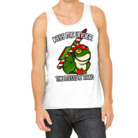 Kiss Me Under The Missile Toad Funny Christmas Hol Tank Top | Artistshot