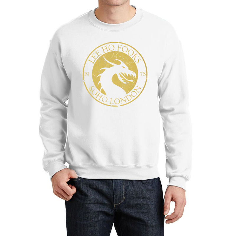 Lee Ho Fooks   Funny Chinese Restaurant Name Drago Crewneck Sweatshirt by dong | Artistshot