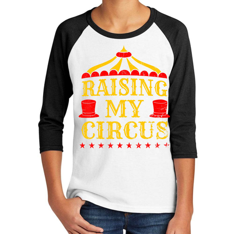 Circus Event Staff Carnival Lover Ringmaster Ringl Youth 3/4 Sleeve by calguaa | Artistshot