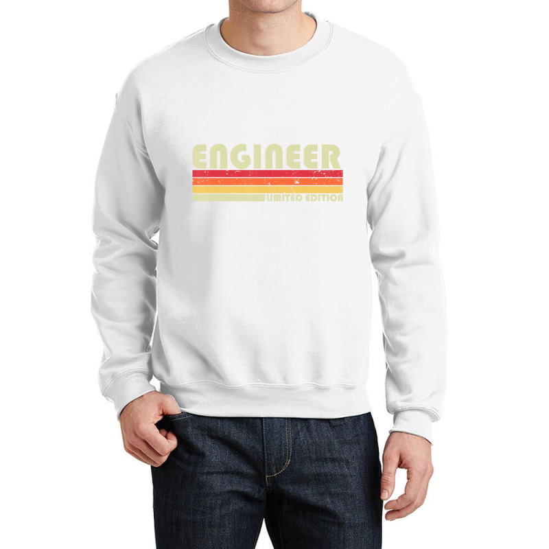 Engineer Funny Job Title Profession Birthday Worke Crewneck Sweatshirt | Artistshot